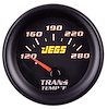Transmission Temperature Gauge [2 1/16 in. Electric, 120-280-Degrees F with Black Face] - image 1