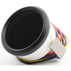 Fuel Level Gauge LED Digital [Black Bezel, Black Face, White Numbers] - image 2