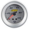 Oil Pressure Gauge [2 1/16 in. Mechanical, 0-100PSI with Silver Face] - image 2