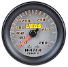 Water Temperature Gauge [2 1/16 in. Mechanical, 120-280 degrees F with Silver Face] - image 1