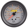 Oil Temperature Gauge [2 1/16 in. Mechanical, 120-280 Degree F with Silver Face] - image 1