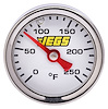Liquid-Filled Engine Thermometer [1.400  in. OD, White Face] - image 1