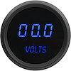 Voltmeter LED Digital [Black Bezel, Black Face, Blue Numbers] - image 1