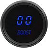 Boost Gauge LED Digital [Black Bezel, Black Face, Blue Numbers] - image 1