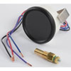 Transmission Temperature Gauge LED Digital [Black Bezel, Black Face, Blue Numbers] - image 2
