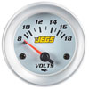Voltmeter Gauge [2 1/16 in. Electrical, 8-18 Volts with White Face] - image 2