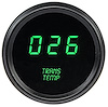 Transmission Temperature Gauge LED Digital [Black Bezel, Black Face, Green Numbers] - image 1