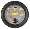 Oil Pressure Gauge [2 1/16 in. Electrical, 0-100PSI with Silver Face] - image 1