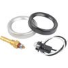 Water Temperature Gauge [2 1/16 in. Electrical, 120-280 Degree F with Silver Face] - image 4