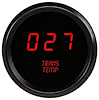 Transmission Temperature Gauge LED Digital [Black Bezel, Black Face, Red Numbers] - image 1