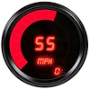 Speedometer LED Digital [Black Bezel, Black Face, Red Numbers and Bar Graph] - image 1