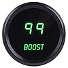 Boost Gauge LED Digital [Black Bezel, Black Face, Green Numbers] - image 1