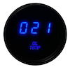 Oil Temperature Gauge LED Digital [Black Bezel, Black Face, Blue Numbers] - image 1