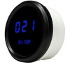 Oil Temperature Gauge LED Digital [Black Bezel, Black Face, Blue Numbers] - image 2