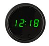 Clock LED Digital [Black Bezel, Black Face, Green Numbers] - image 4