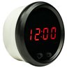 Clock LED Digital [Black Bezel, Black Face, Red Numbers] - image 3