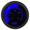 Fuel Level Gauge LED Bar Graph [Black Bezel, Black Face, Blue Numbers] - image 1