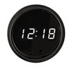 Clock LED Digital [Black Bezel, Black Face, White Numbers] - image 3