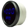 Mini Tachometer LED Digital [Black Face, Black Bezel, Blue Numbers] - image 2