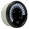 Oil Pressure Gauge LED Bar Graph [Black Bezel, Black Face, White Numbers] - image 3