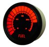 Fuel Level Gauge LED Bar Graph [Black Bezel, Black Face, Red Numbers] - image 2