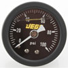 Fuel Pressure Gauge 1 1/2 in. Diameter [Liquid Filled] - image 2