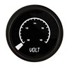 Voltmeter LED Bar Graph [Black Face, Black Bezel, White Numbers] - image 2