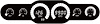 6-Gauge LED Bargraph Panel [White] - image 1