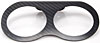 Carbon Fiber Gauge Panel 2 Hole - image 2