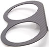 Carbon Fiber Gauge Panel 2 Hole - image 4