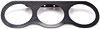 Carbon Fiber Gauge Panel 3 Hole - image 2