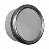 Water Temperature Gauge LED Digital [Chrome Bezel, Chrome Face, Blue Numbers] - image 3