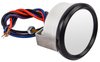 Transmission Temperature Gauge LED Digital [Black Bezel, Chrome Face, Red Numbers] - image 2