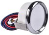 Water Temperature Gauge LED Bar Graph [Chrome Bezel, Chrome Face, Blue Numbers] - image 2