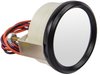 Oil Pressure Gauge LED Bar Graph [Chrome Bezel, Black Face, Red Numbers] - image 2