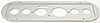 Bezel for 6-Gauge Panel Billet Clear Anodized - image 3
