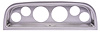 6-Gauge Dash Panel Insert for 1960-1963 Chevrolet, GMC C/K Series Truck [Brushed Aluminum] - image 1
