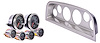 Gauge and Dash Panel Set for 1960-1963 Chevrolet, GMC C/K Series Truck [6-Gauge Set, Brushed Aluminum Finish Panel] - image 1