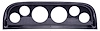 6-Gauge Dash Panel Insert for 1960-1963 Chevrolet, GMC C/K Series Truck [Carbon Fiber] - image 1
