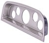 5-Gauge Dash Panel Insert for 1960-1963 Chevrolet, GMC C/K Series Truck [Brushed Aluminum] - image 2