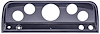 5-Gauge Dash Panel Insert for 1964-1966 Chevrolet, GMC C/K Series Truck [Carbon Fiber] - image 1