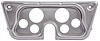 6-Gauge Dash Panel Insert for 1967-1972 Chevrolet, GMC C/K Series Truck [Brushed Aluminum] - image 1