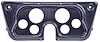 6-Gauge Dash Panel Insert for 1967-1972 Chevrolet, GMC C/K Series Truck [Carbon Fiber] - image 1