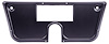 Holley 6.860 in. Pro Dash Panel Insert for 1967-1972 Chevrolet, GMC C/K Series Truck [Matte Black] - image 1