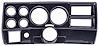 6-Gauge Dash Panel Insert for 1984-1987 Chevrolet, GMC C/K Series Truck with A/C Cutouts [Carbon Fiber] - image 1