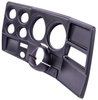 6-Gauge Dash Panel Insert for 1973-1983 Chevrolet, GMC C/K Series Truck w/o A/C Cutouts [Matte Black] - image 2
