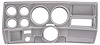 6-Gauge Dash Panel Insert for 1973-1983 Chevrolet, GMC C/K Series Truck w/o A/C Cutouts [Brushed Aluminum] - image 1