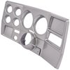 6-Gauge Dash Panel Insert for 1973-1983 Chevrolet, GMC C/K Series Truck w/o A/C Cutouts [Brushed Aluminum] - image 2