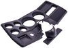 6-Gauge Dash Panel Insert for 1984-1987 Chevrolet, GMC C/K Series Truck w/o A/C Cutouts [Matte Black] - image 4