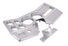 6-Gauge Dash Panel Insert for 1984-1987 Chevrolet, GMC C/K Series Truck w/o A/C Cutouts [Brushed Aluminum] - image 4